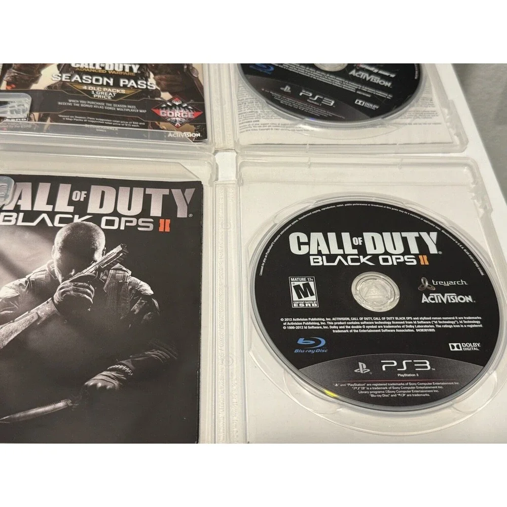 Call Of Duty PS3 Game Lot x8 Black Ops 1 2 Modern Advanced Warfare 2 3 4 Ghosts